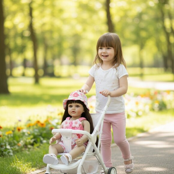 55 cm Babylistic Soft Silicone Vinyl Talking Reborn Doll very realistic - Picture 8 of 8